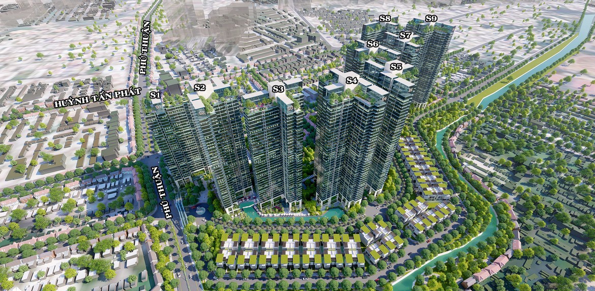 Vị trí dự án Sunshine Sky City